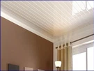 Hvite PVC-takpaneler